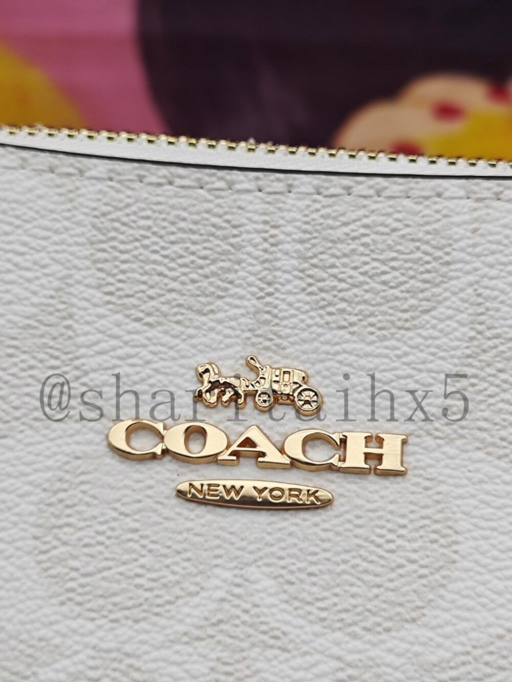 ✨✨coach Teri Shoulder Bag In Signature Canvas white - Picture 4 of 7